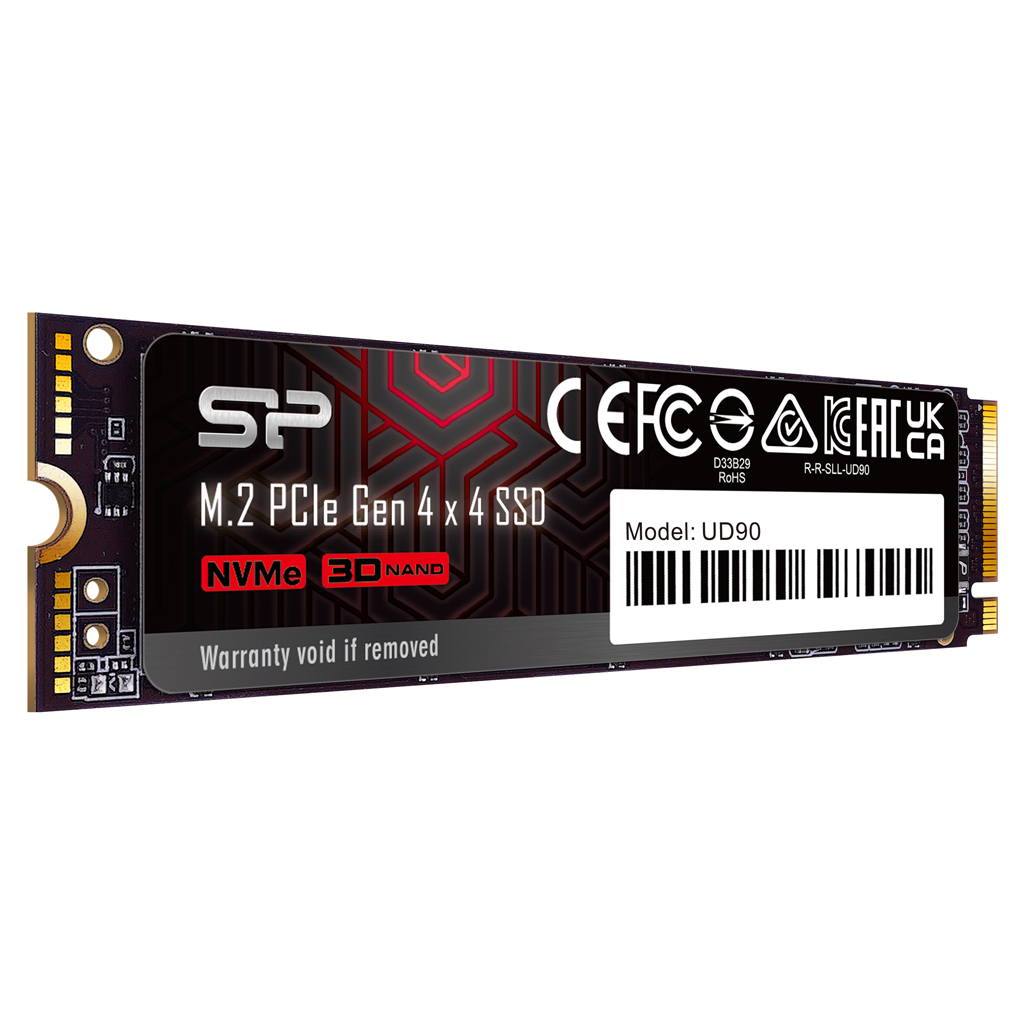 Silicon Power UD90 - SSD - 2 TB - intern - M.2 2280 - PCIe 4.0 x4 (NVMe), Ansicht 4