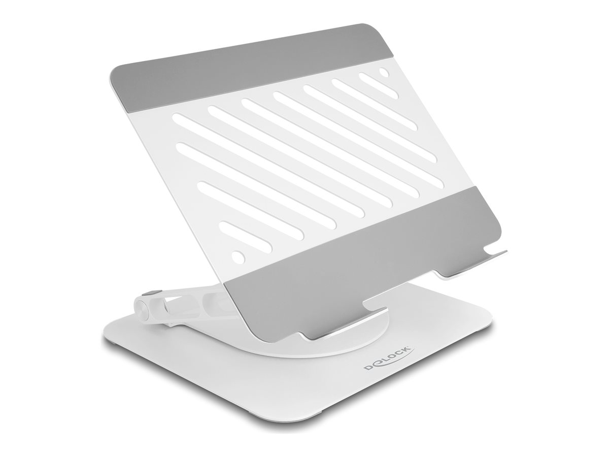 Delock Notebook-  Tablet-Ständer - verstellbar Aluminium 360° drehbar