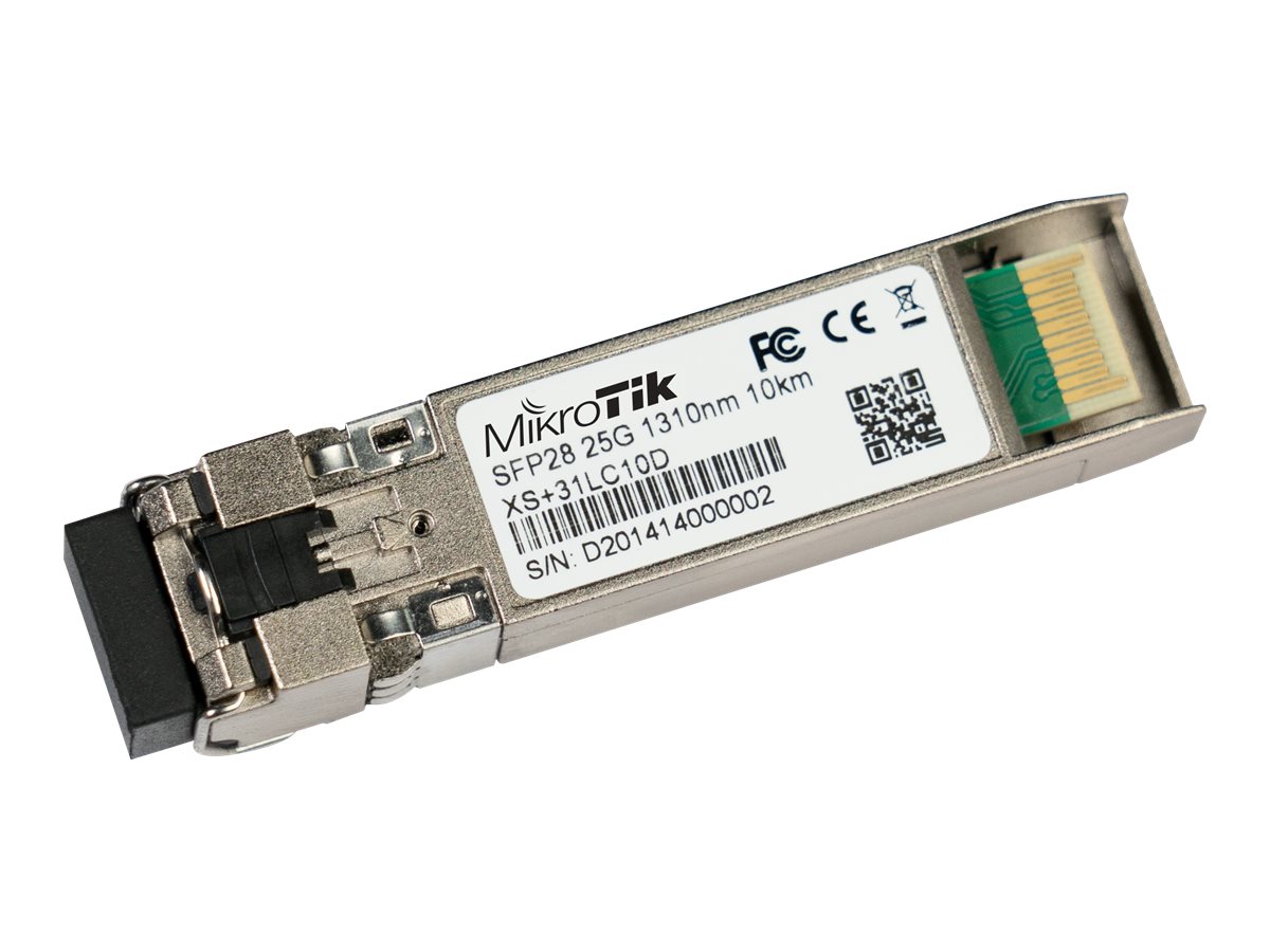 MikroTik XS+31LC10D - SFP28 Empfängermodul - SFP+/SFP28 / LC/UPC Einzelmodus, Ansicht 2