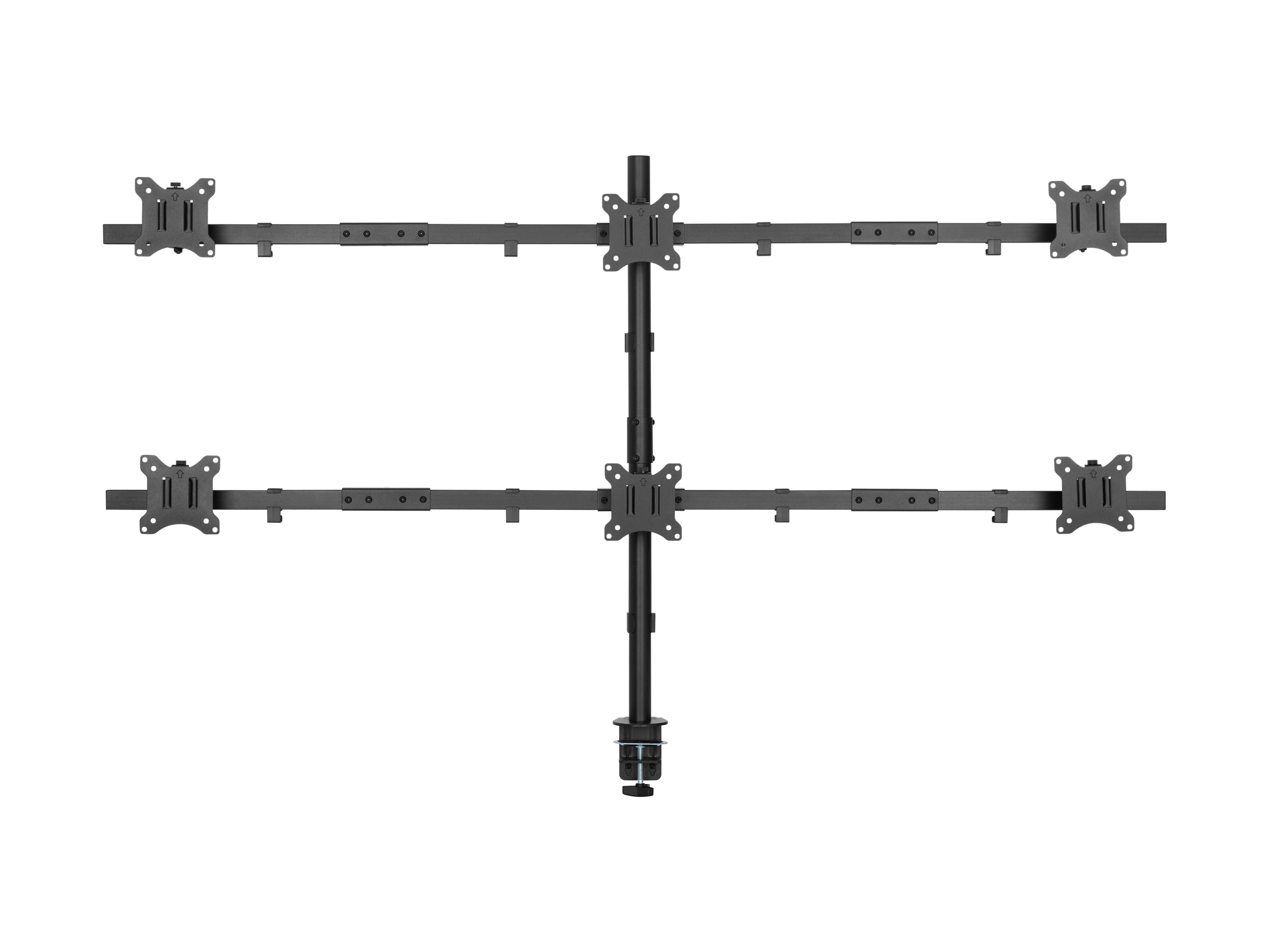Equip Befestigungskit (Kabeldurchführungsklemme, Schrauben, Klemmhalterung) - 6 (curved) monitor 43.2-81.3 cm (17-32), Ansicht 3
