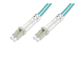 DIGITUS LWL Multimode OM 3 Patchkabel, LC / LC