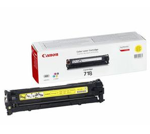Canon 718 Yellow - Gelb - Original - Tonerpatrone, Ansicht 2