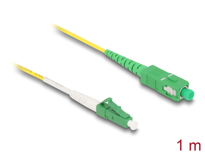 Delock Netzwerkkabel - LC/APC Einzelmodus (M), Ansicht 3