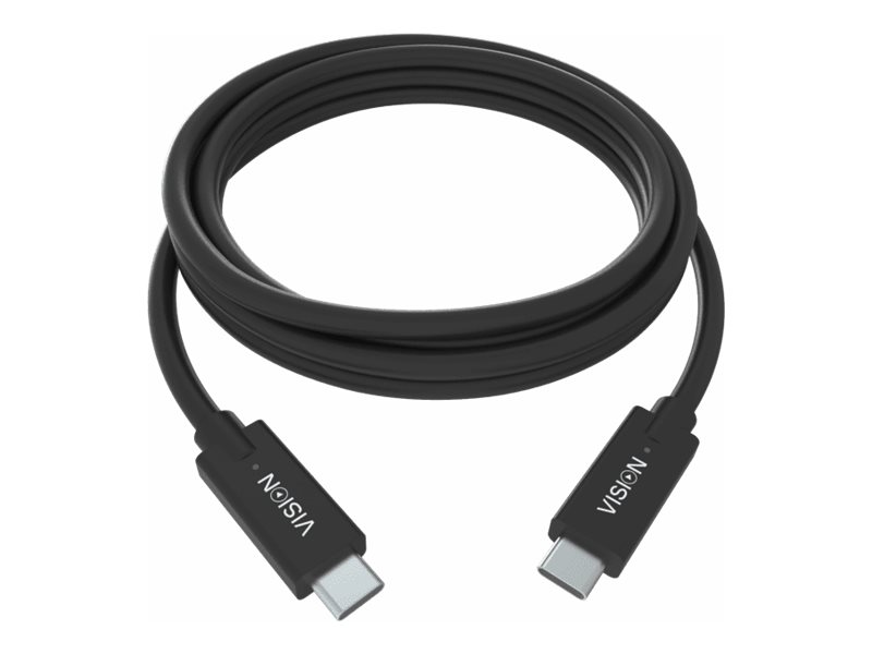 Vision TC 1MUSBCBL - 1 m - USB B - USB C - 3.2 Gen 1 3.1 Gen 1 - 5000 Mbits - Schwarz (TC 1MUSBC/BL)