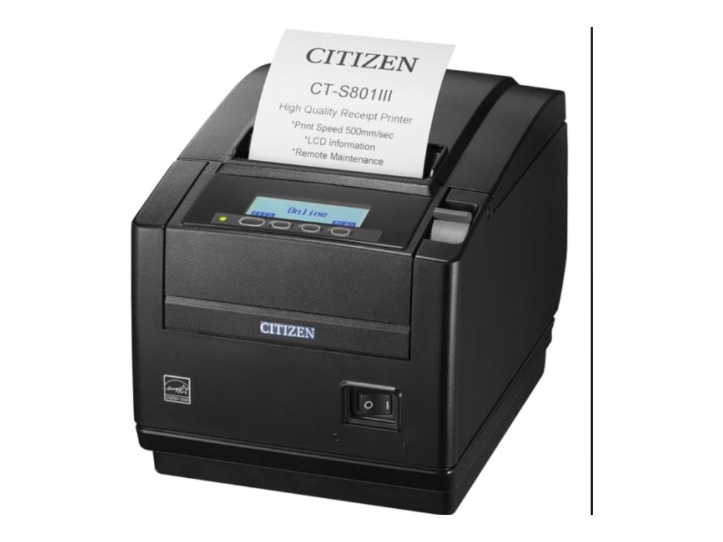 Citizen CT-S801III Thermal Printer USB+ Option | cts801iiis3nebpxx | POS-Drucker - Thermotransferdruck