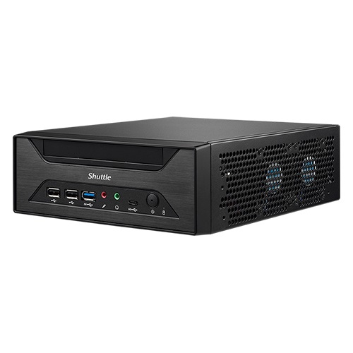 Shuttle XPC slim XH610 - Barebone - Slim-PC - LGA1700-Sockel, Ansicht 4