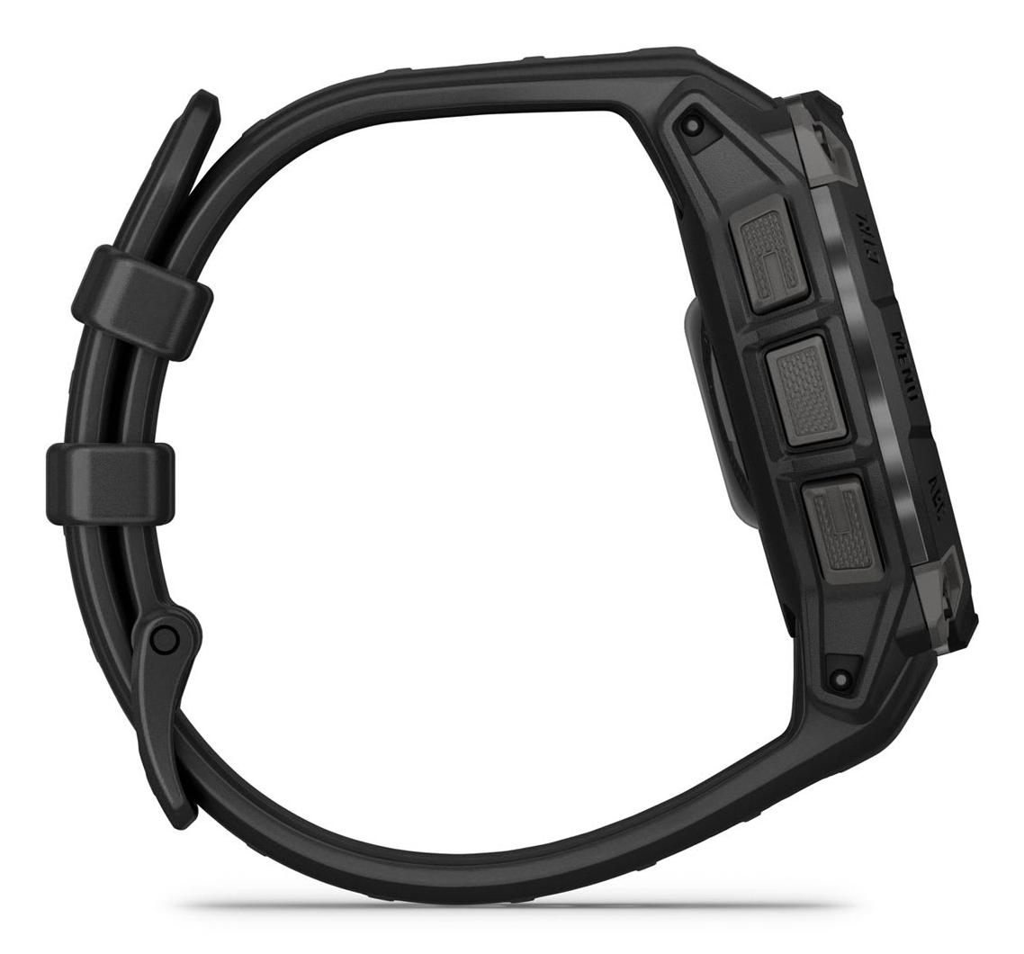 Garmin Instinct 3 AMOLED - 45 mm - faserverstärktes Polymer - intelligente Uhr mit Band - Silikon - Anzeige 3 cm (1.2), Ansicht 3