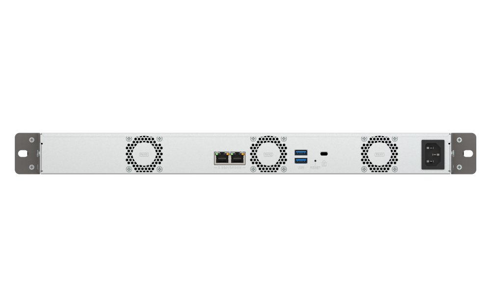 QNAP TS-433EU - NAS-Server - 4 Schächte - Rack, Ansicht 3