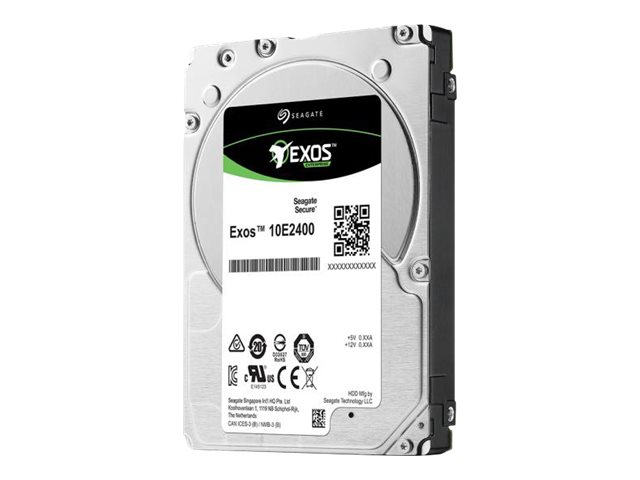 Seagate Exos 10E2400 ST1200MM0009 - Festplatte - 1.2 TB - intern - 2.5" SFF (6.4 cm SFF) - SAS 12Gb/s - 10000 rpm - Puffer: 128 MB