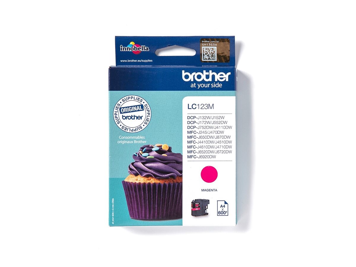 Brother LC123M - Hohe Ergiebigkeit - Magenta