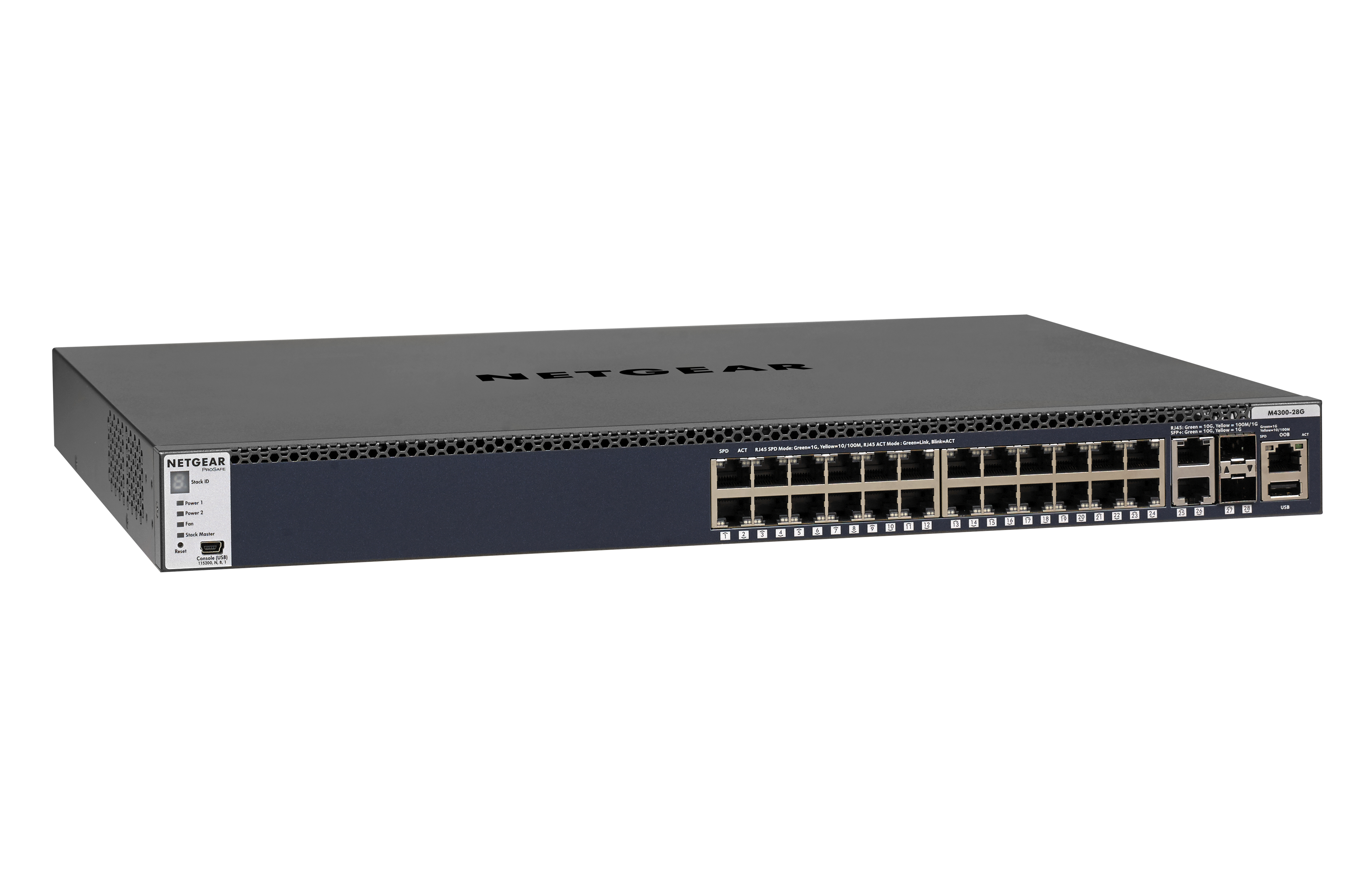 NETGEAR M4300-28G SWITCH L3 Managed 2 x 10/100/1000/10000 + 2 x ...