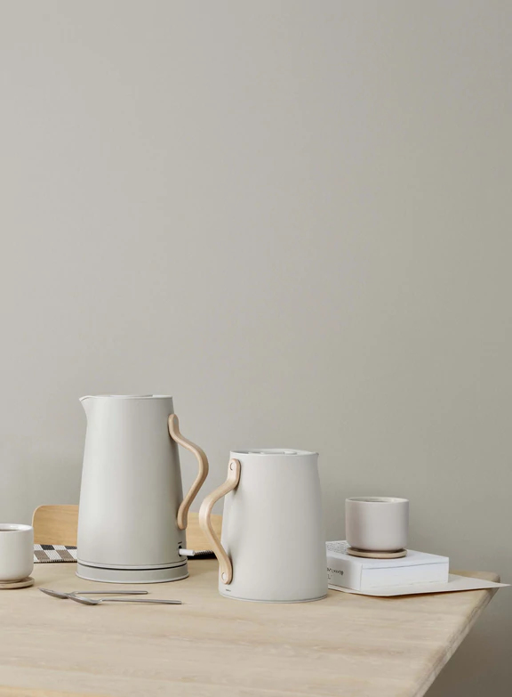 Stelton Emma - 1,2 l - Sand - Kunststoff - Stahl - Holz - Drahtlos, Ansicht 2