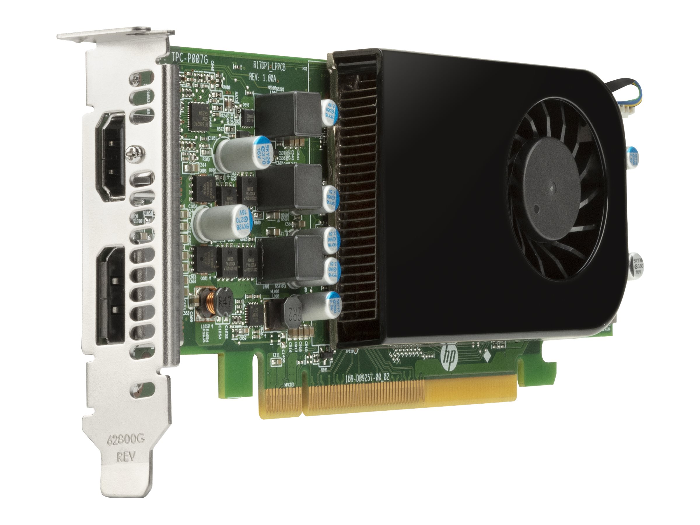 AMD Radeon RX 550X - Grafikkarten - Radeon RX 550X - 4 GB GDDR5 - PCIe 3.0 x16 Low-Profile - DisplayPort