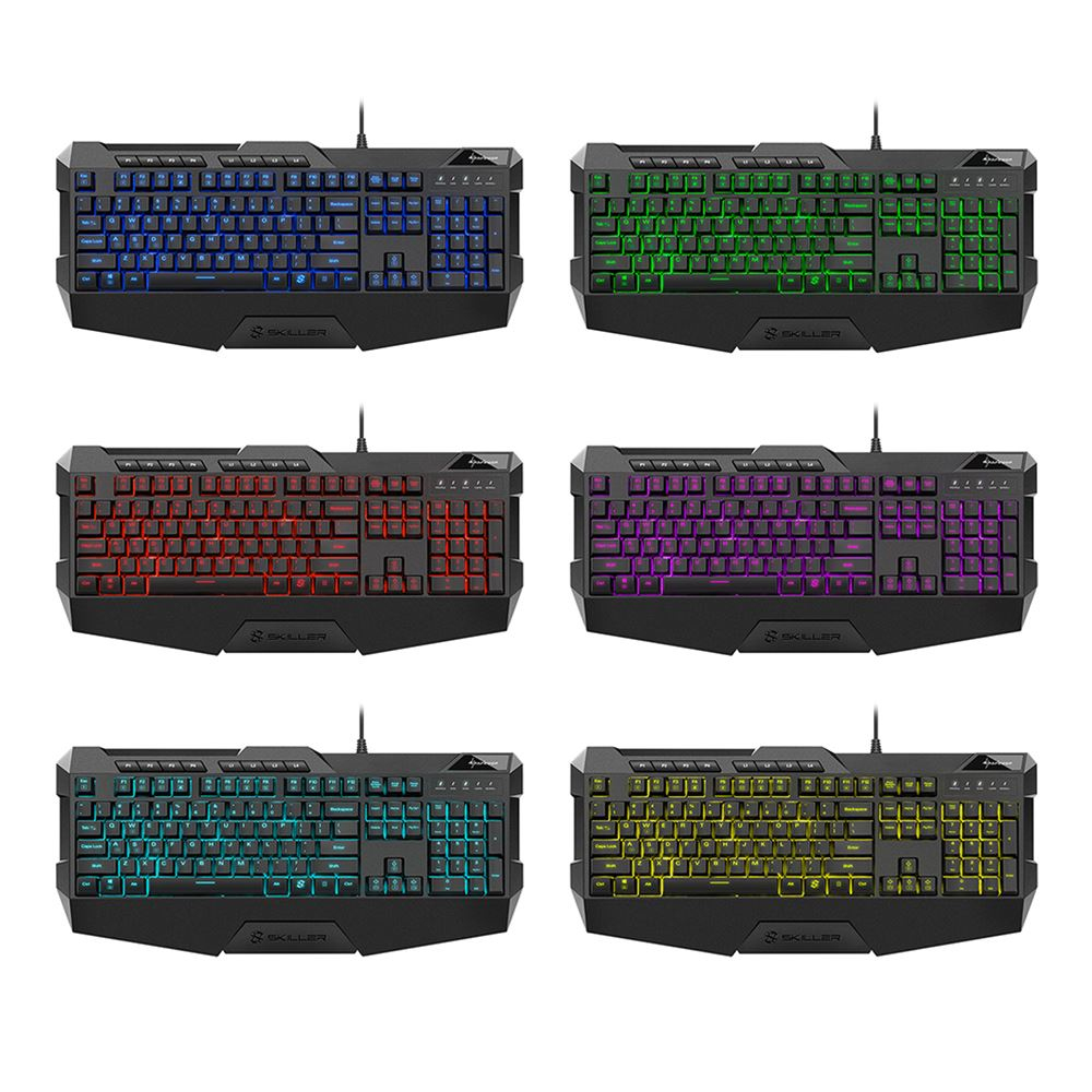 Sharkoon Skiller SGK4 - Tastatur - Hintergrundbeleuchtung - TL: Deutsch, QWERTZ, Ansicht 4