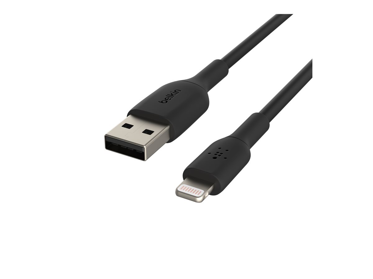 Belkin BOOST CHARGE - Lightning-Kabel - Lightning männlich zu USB männlich - 1 m - Schwarz, Ansicht 3
