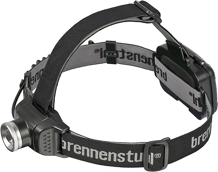 Brennenstuhl 1178780 - Stirnband-Taschenlampe - Schwarz - Kunststoff - IP44 - LED - 2 Lampen