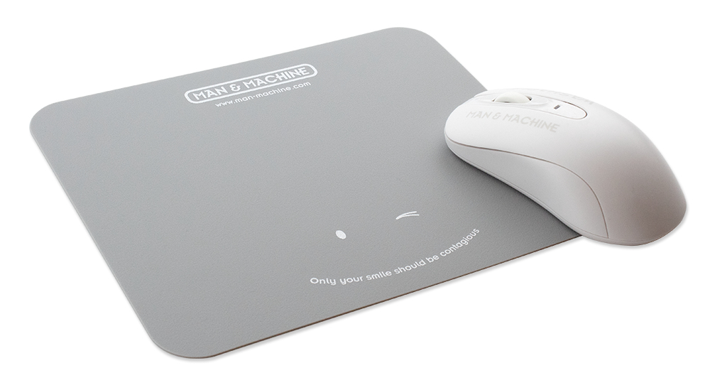 Man-Machine Mousepad 5er Pack Sterilisierbares Mousepad Silikon, Ansicht 3