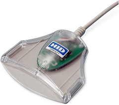 ASSA ABLOY HID OMNIKEY 3021 - SmartCard-Leser - USB - Silber, Ansicht 2