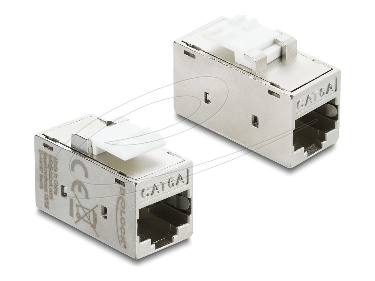 Delock Keystone-Modul - RJ-45 (W) zu RJ-45 (W)