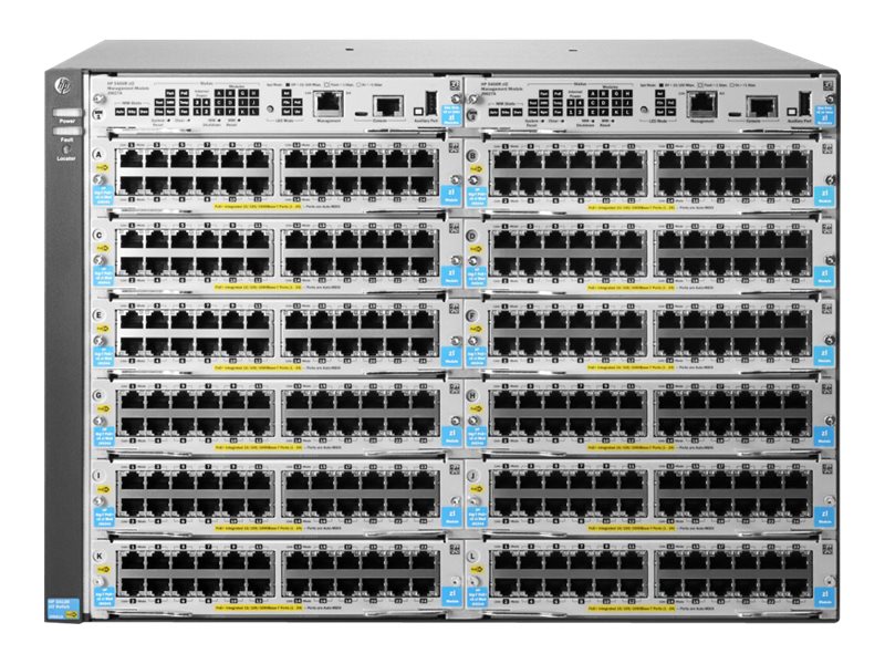 HPE Aruba 5412R zl2 - Switch - managed - an Rack