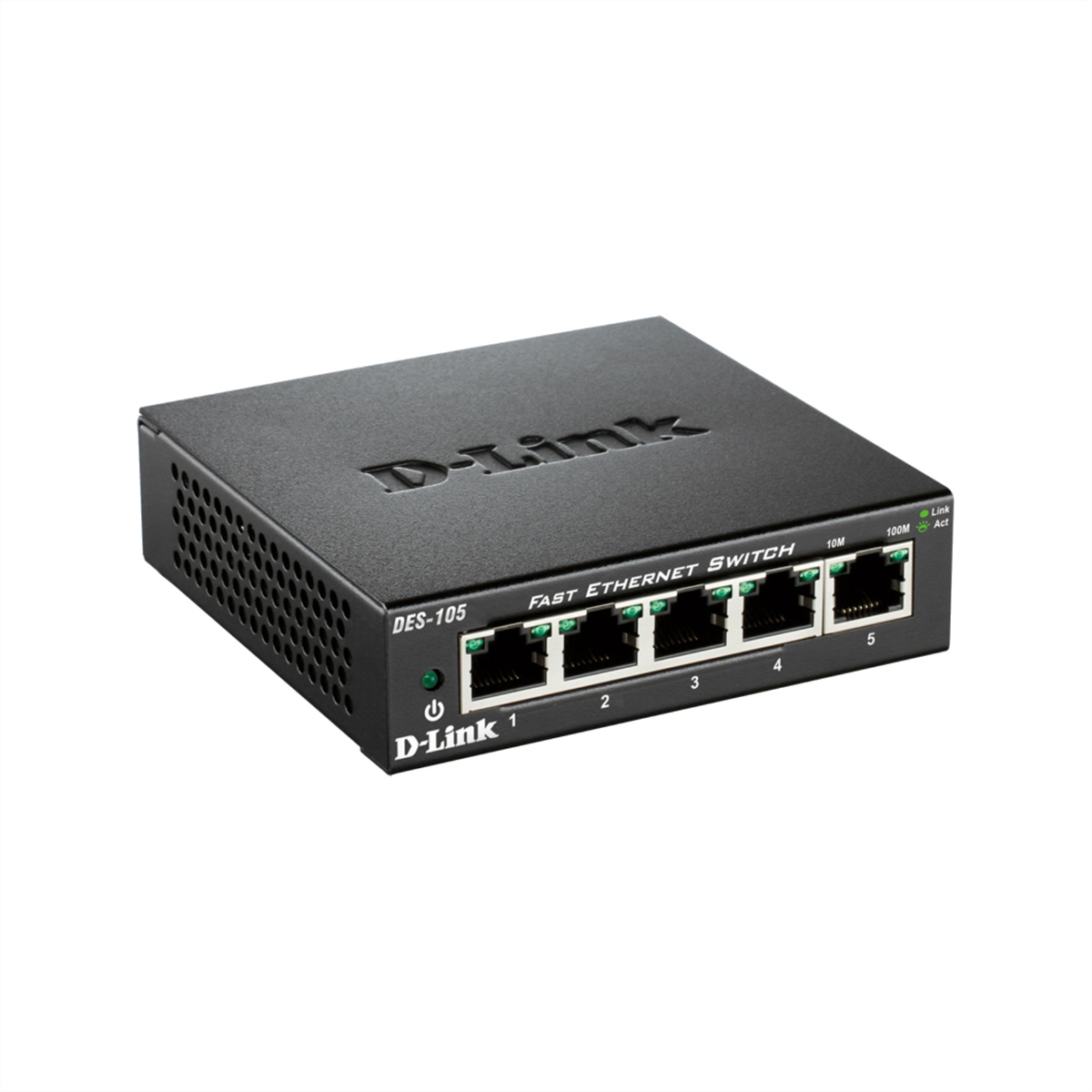 D-Link Switch DES-105 E DES105 DES-105/E - Switch - Kupferdraht
