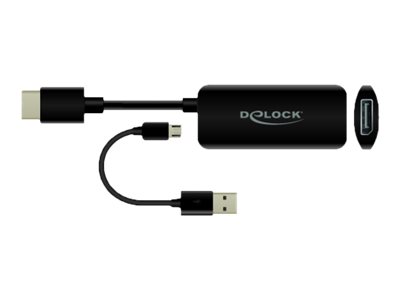Delock Video- / Audio-Adapter - HDMI, Mikro-USB Typ B (nur Strom)