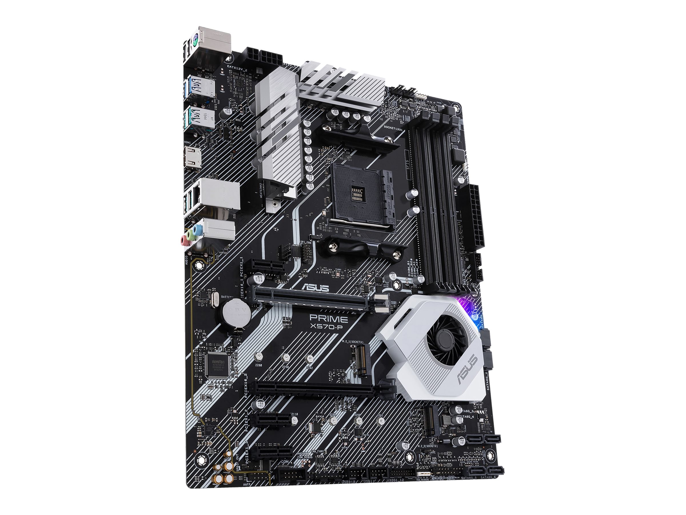 ASUS PRIME X570-P - Motherboard - ATX - Socket AM4 - AMD X570 Chipsatz - USB 3.2 Gen 1 USB 3.2 Gen 2 - Gigabit LAN - Onboard-Grafik (CPU erforderlich)