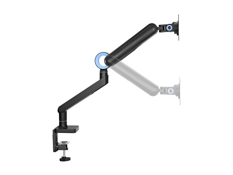 Equip Halterung - up-down - für TV - interactive - Kunststoff, stainless steel, Aluminium - Schwarz - 152.4-254 cm, Ansicht 3