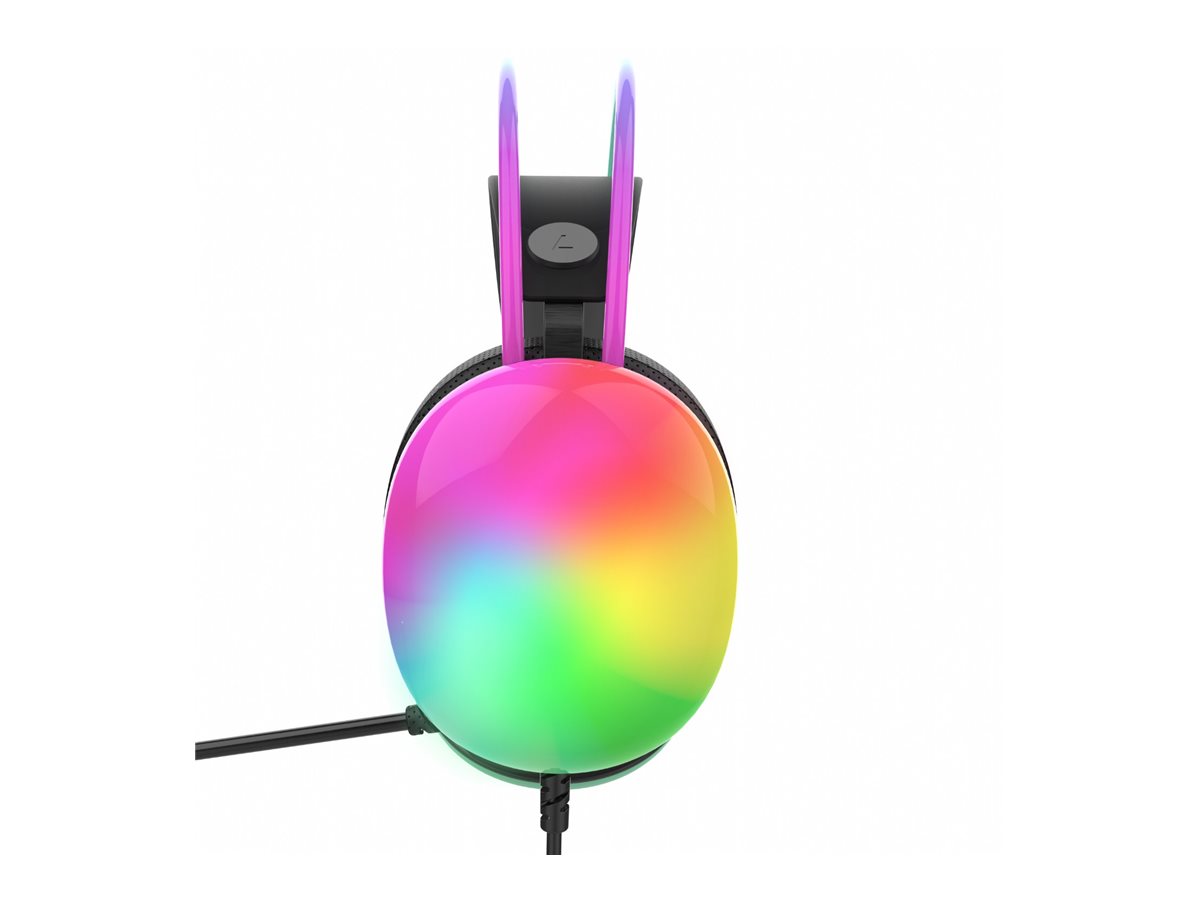 INCA IGK-X8S - Kabelgebunden - Gaming - 20 - 20000 Hz - 320 g - Kopfhörer - Schwarz, Ansicht 4