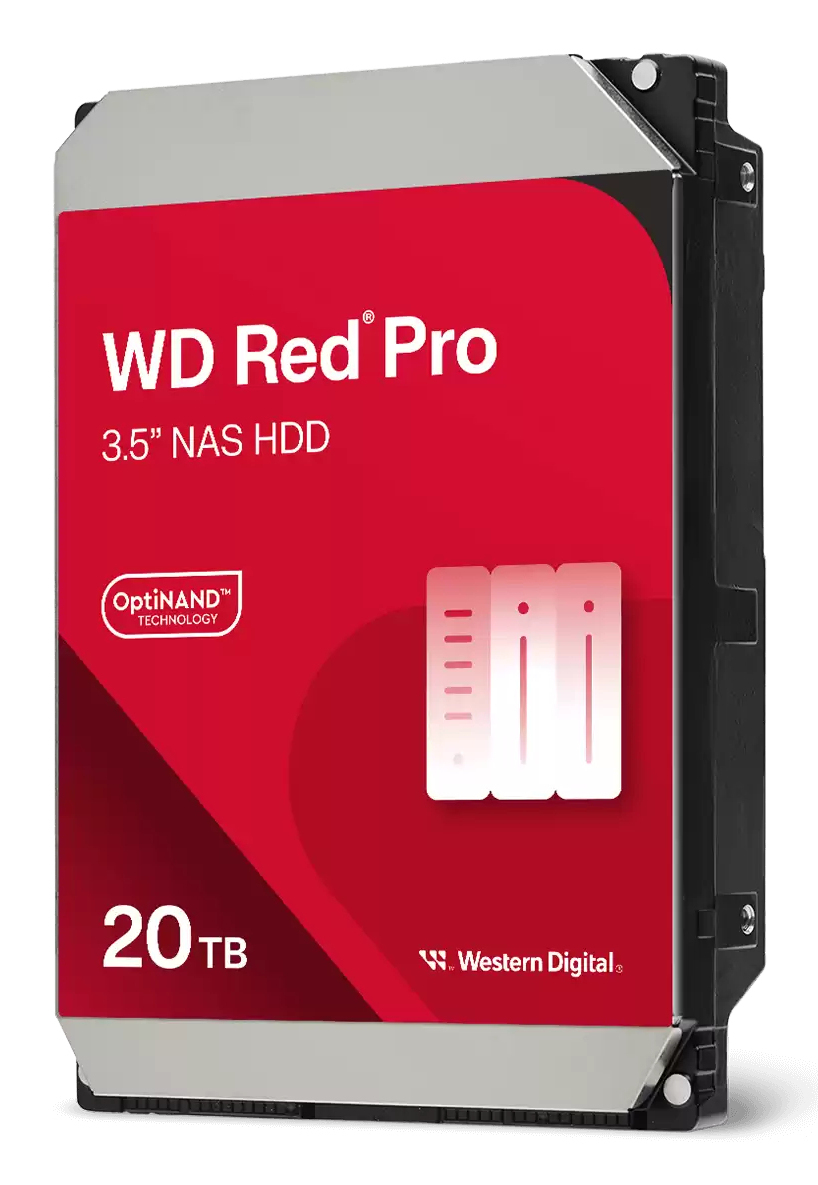 WD Red Pro WD202KFGX - Festplatte - Enterprise - 20 TB - intern - 3.5 (8.9 cm), Ansicht 2