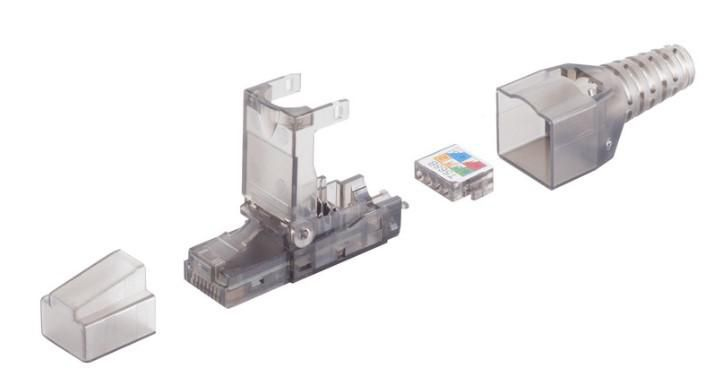 MicroConnect KON521TL - RJ45 - Weiß - Cat6a - U/UTP (UTP) - 22/26 - 20 g, Ansicht 2