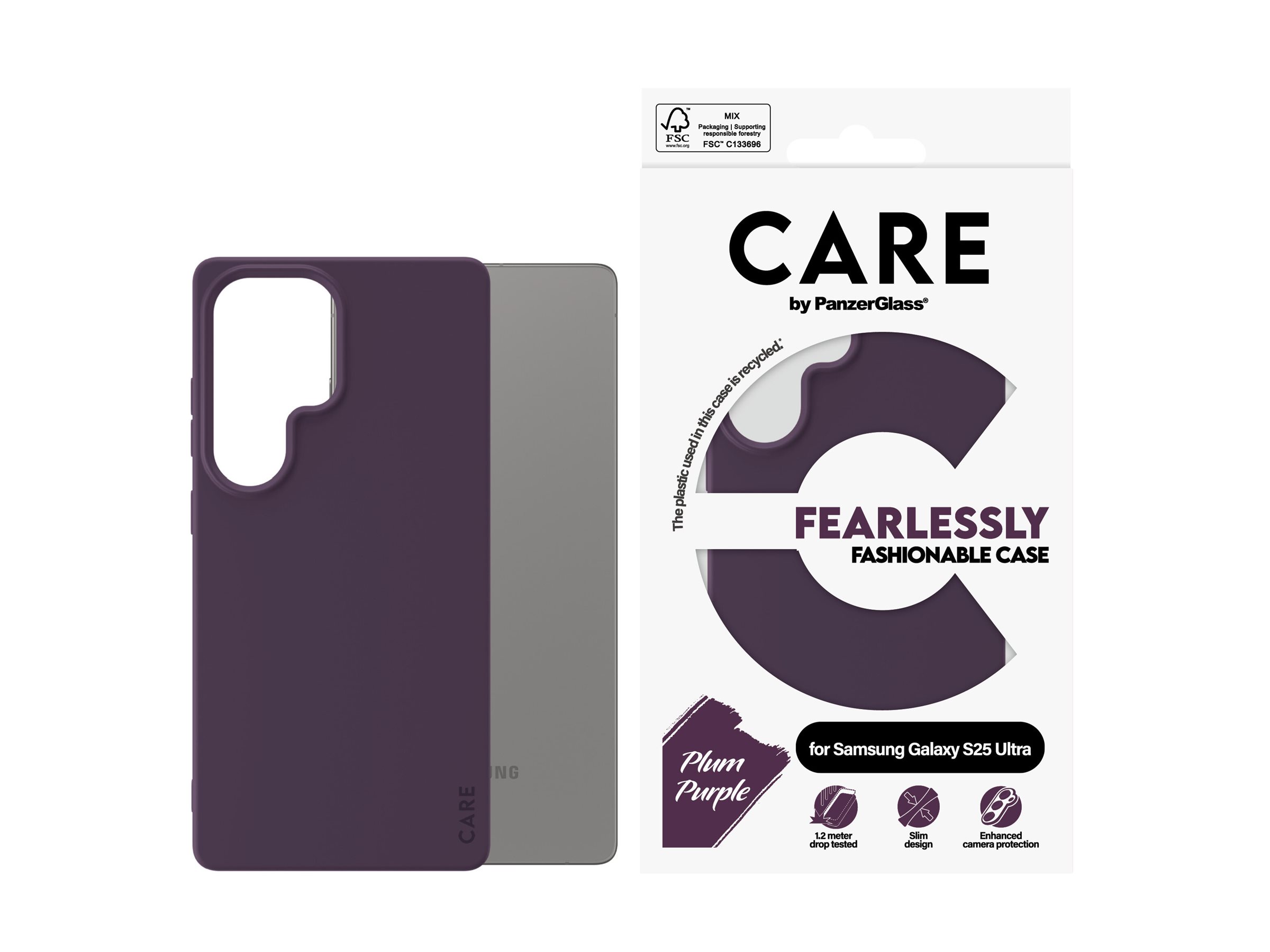 PanzerGlass CARE by PanzerGlass - Hintere Abdeckung für Mobiltelefon - Thermoplastisches Polyurethan (TPU), Ansicht 4