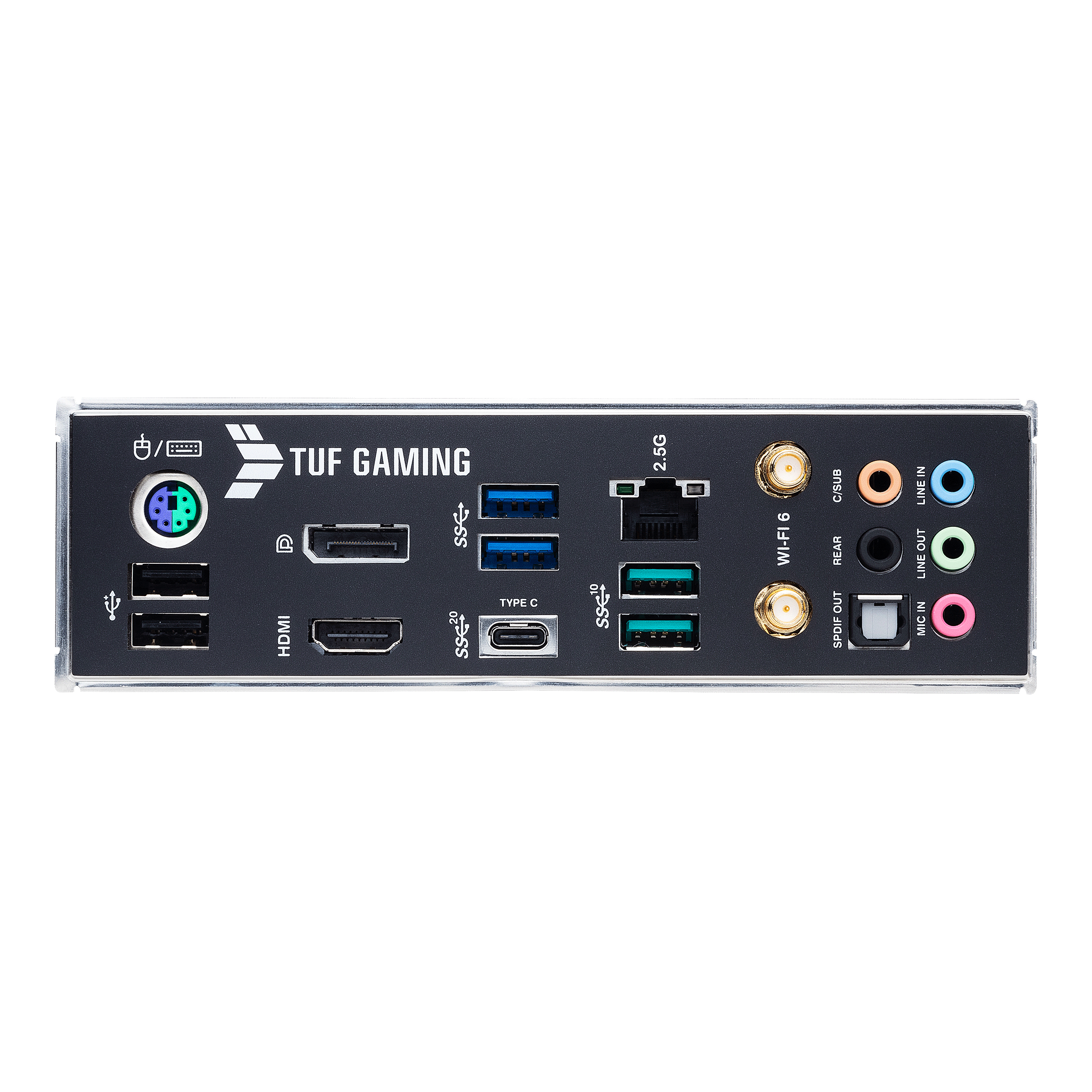 ASUS TUF GAMING Z590-PLUS WIFI - Motherboard - ATX - LGA1200-Sockel - Z590 - USB-C Gen1, USB 3.2 Gen 1, USB 3.2 Gen 2, USB-C Gen 2x2 - 2.5 Gigabit LAN, Wi-Fi, Bluetooth - Onboard-Grafik (CPU erforderlich)