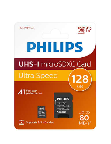 Philips FM12MP45B - Flash-Speicherkarte - 128 GB, Ansicht 2
