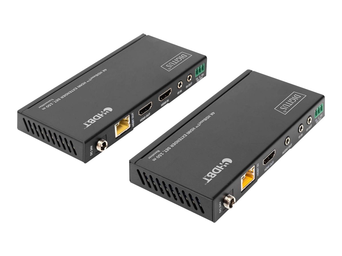 DIGITUS 4K HDBaseT HDMI Extender Set, 150 m
