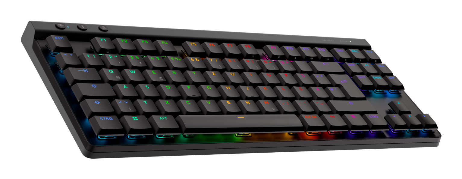 Logitech G G515 - Tastatur - LIGHTSPEED - TKL - TL: Deutsch, QWERTZ, Ansicht 3