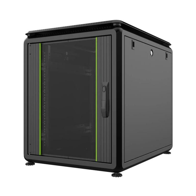 Lanview RDL12U61BL - 12U - 600 kg - 44,5 kg - Schwarz, Ansicht 4