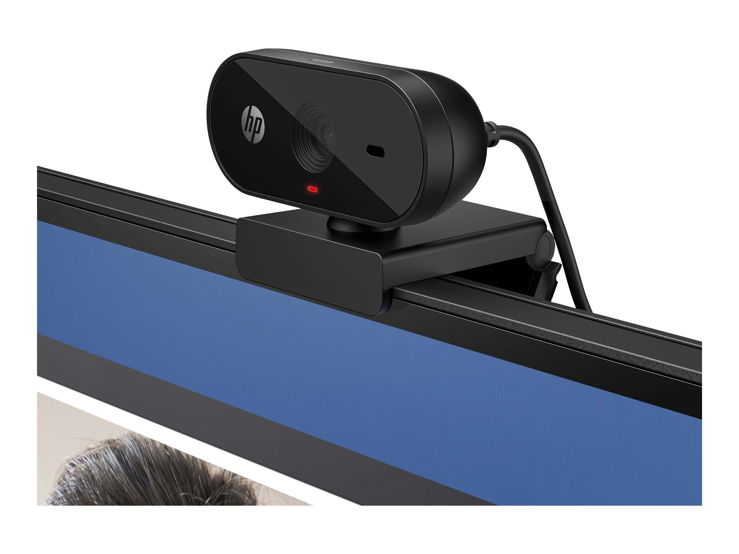 HP 320 - Webcam - Farbe - 1920 x 1080 - USB
