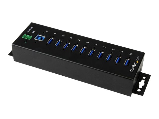StarTech.com 10 Port Industrieller USB 3.0 Hub, Ansicht 2