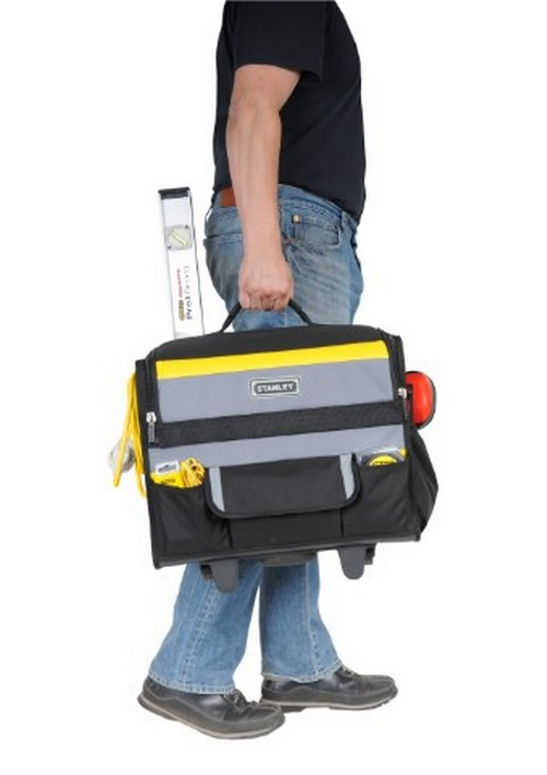 Stanley Koffer mit Rollen 18" für Werkzeuge/Zubehör, Ansicht 2