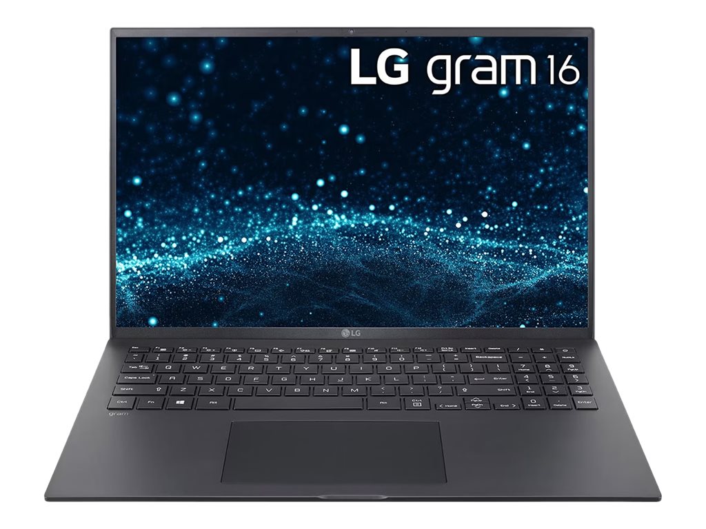 LG gram 16ZB90R-G.AP75G - Intel Core i7 1360P / 2.2 GHz - Evo - Win 11 Pro - Intel Iris Xe Grafikkarte - 16 GB RAM - 512