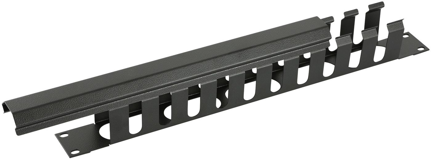 Lanview RAO400BL - Schwarz - Stahl - 1U - 19 - Oval - 482 mm, Ansicht 4