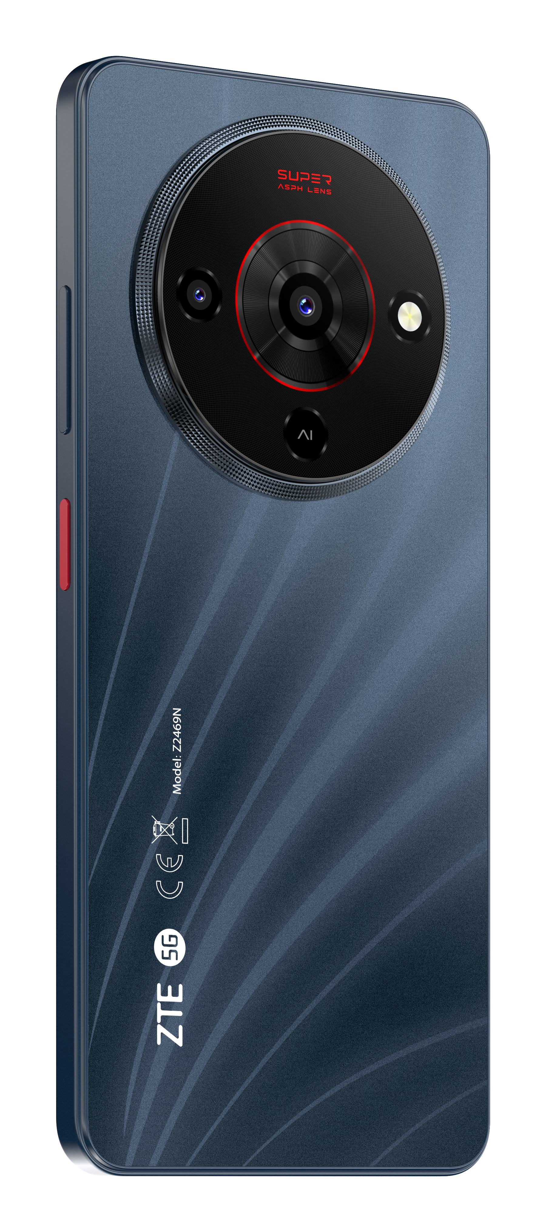 ZTE Blade A76 5G - 5G Smartphone - Dual-SIM - RAM 6 GB / Interner Speicher 128 GB - Stardust Black, Ansicht 4