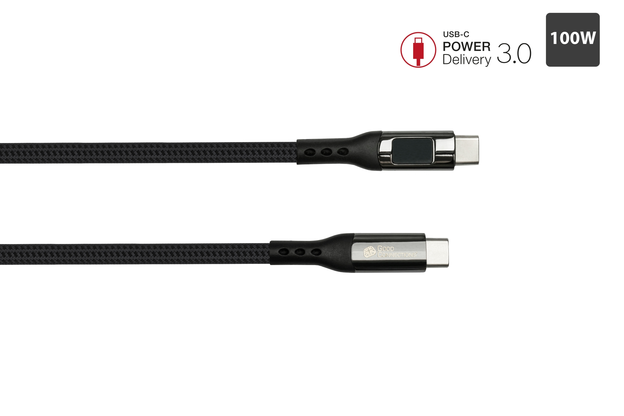 Good Connections USB2.0 Lade/-Datenkabel 100W USB-C - Kabel - Digital/Daten, Ansicht 3