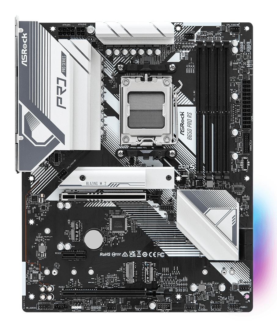 ASRock B650 Pro RS - Motherboard - ATX - Socket AM5 - AMD B650 Chipsatz, Ansicht 4