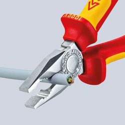 KNIPEX KP-0302180 - Prüfzange - Stahl - Blau - Rot - 54 mm - 180 mm - 21 mm, Ansicht 3