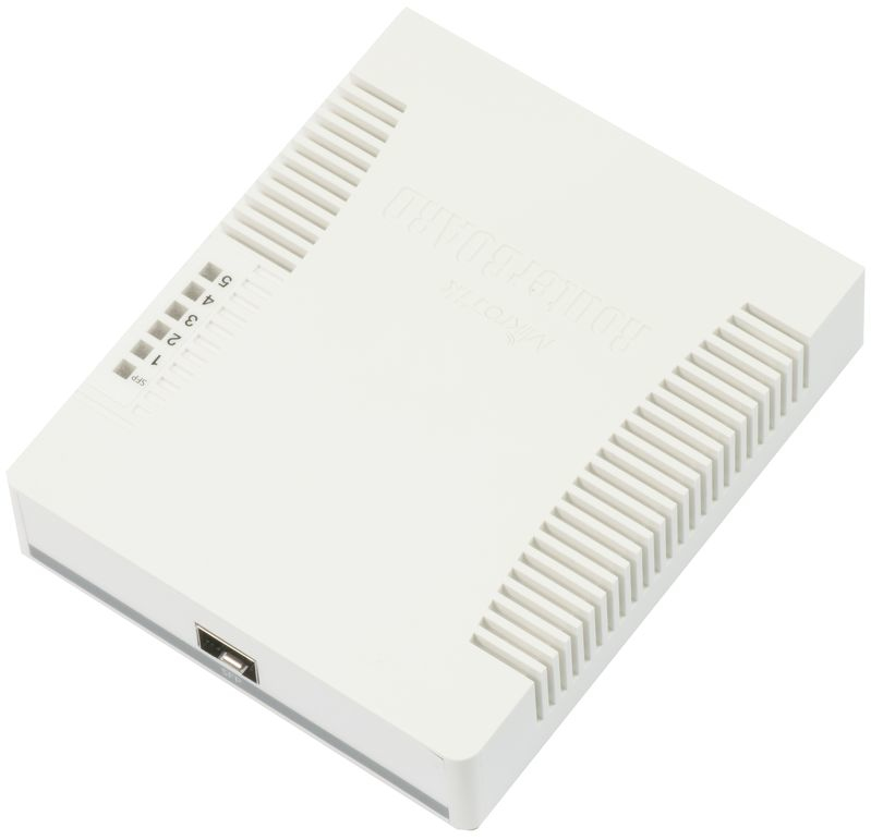 MikroTik RB260GS - Switch - managed - 1 x 10/100/1000 (PoE), Ansicht 3