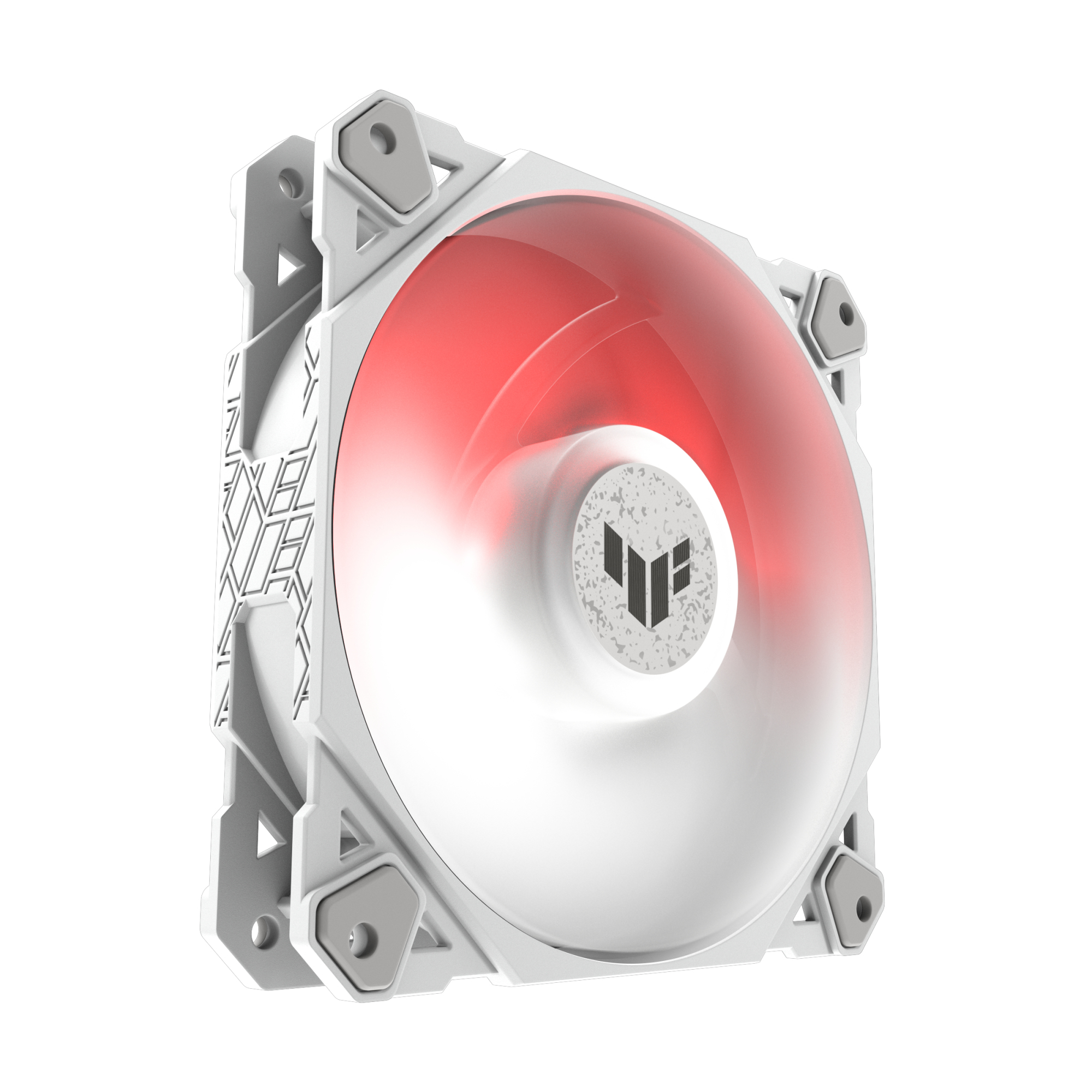 ASUS TUF Gaming TF120 ARGB - White Edition - Gehäuselüfter - 120 mm - weiß (Packung mit 3), Ansicht 4