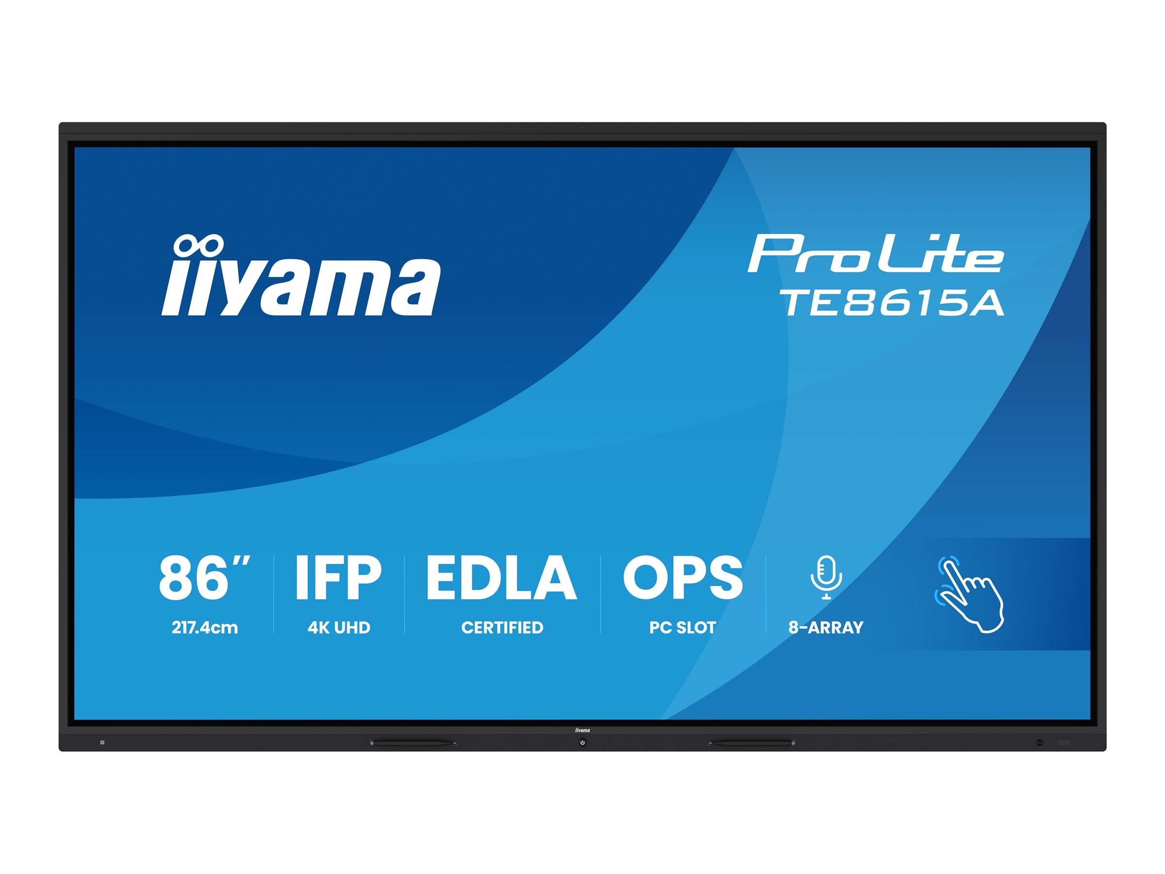 Iiyama ProLite TE8615A-B1AG - 218 cm (86") Diagonalklasse (217.4 cm (85.6")