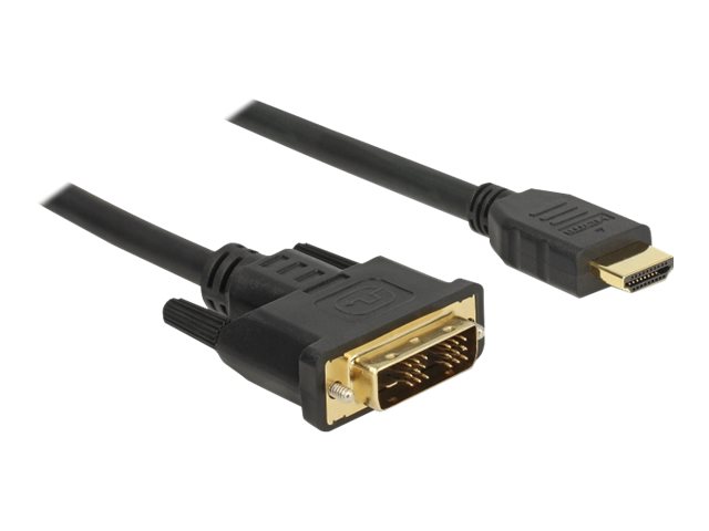 Delock Adapterkabel - Single Link - HDMI männlich zu DVI-D männlich